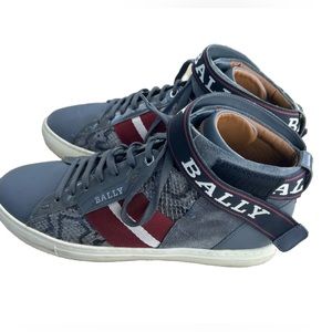 Men’s Bally High Top Snake Skin 11